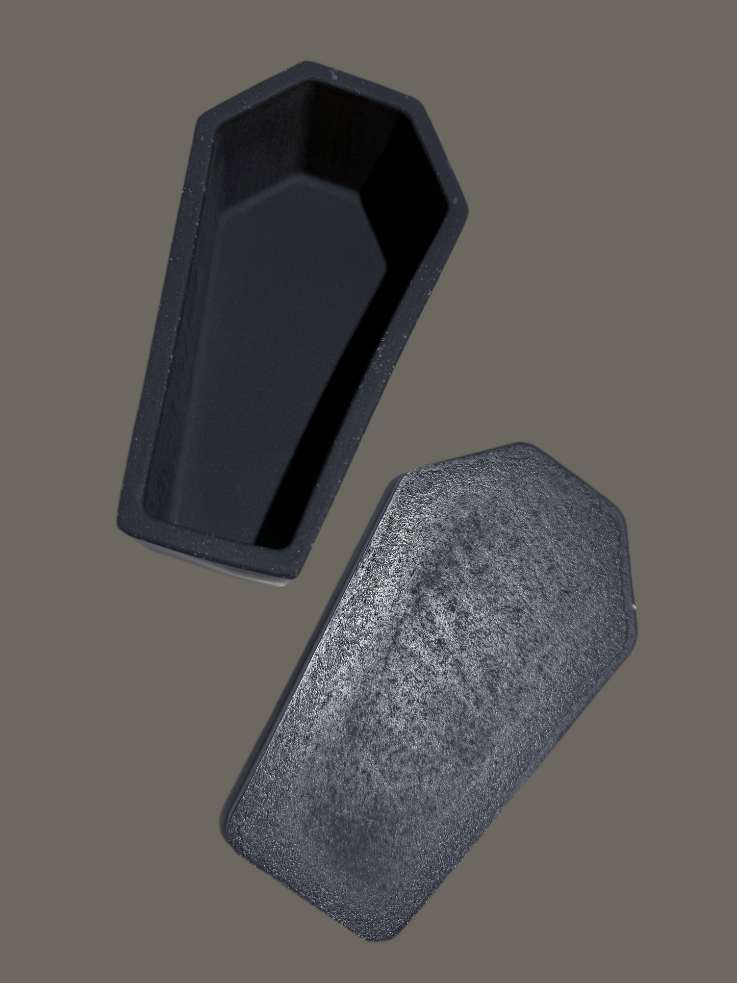 Halloween Kerze - Totenkopf- Kerze - Handmade - Gießmasse