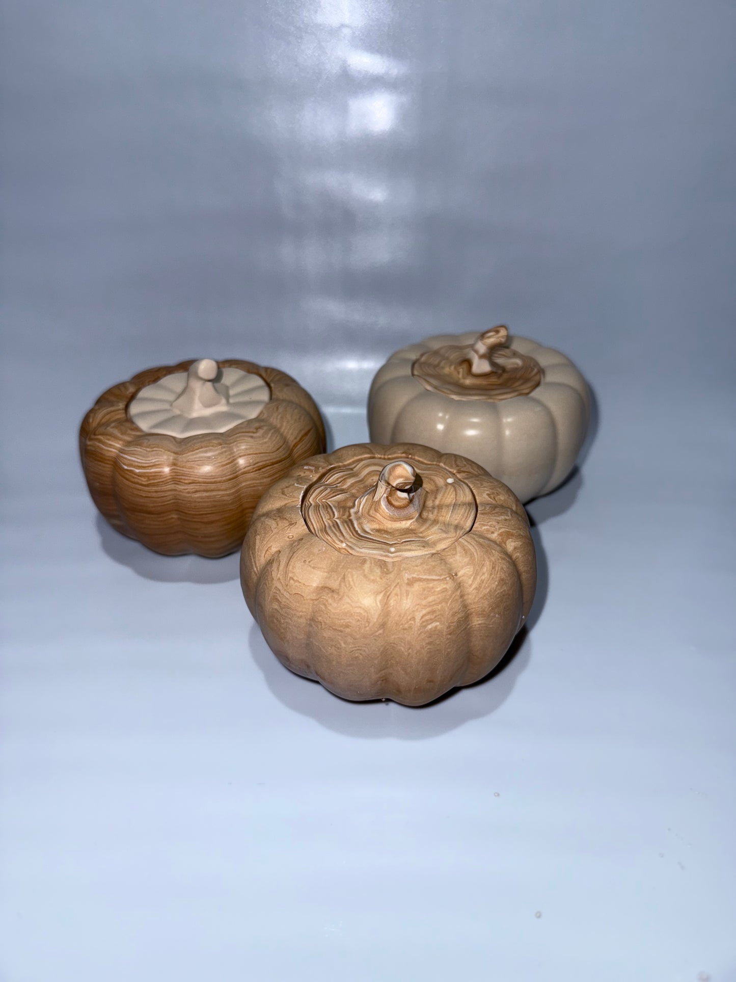 Kürbis Kerzenhalter, Pumpkin, Kürbis Deko, Kürbisse
