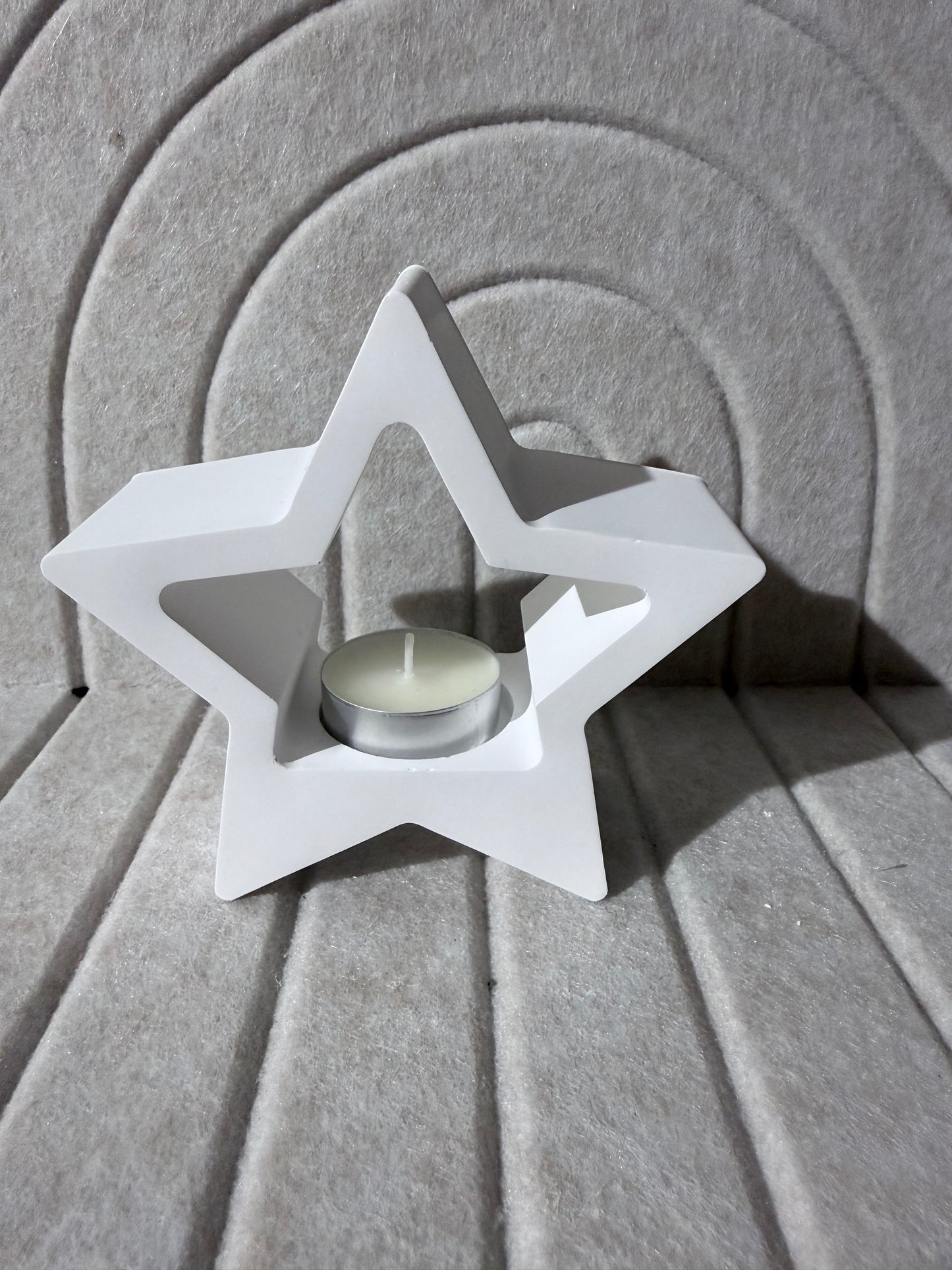 Stern mit Teelichthalter