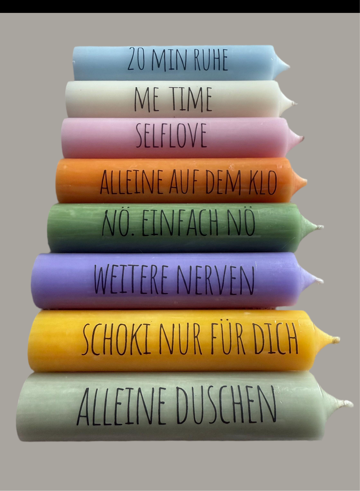 Geschenkset - Mitbringsel - Kerzenhalter