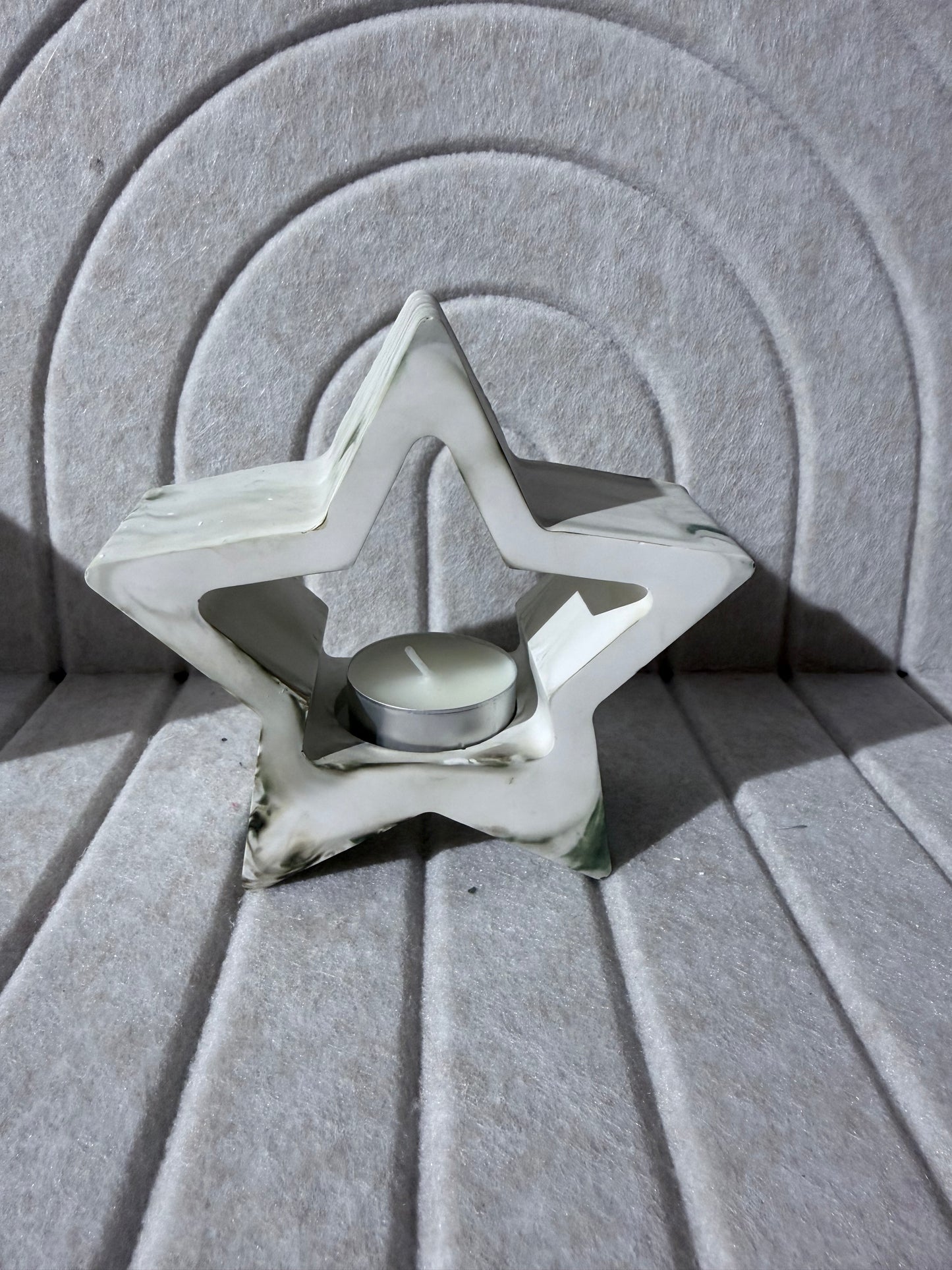 Stern mit Teelichthalter