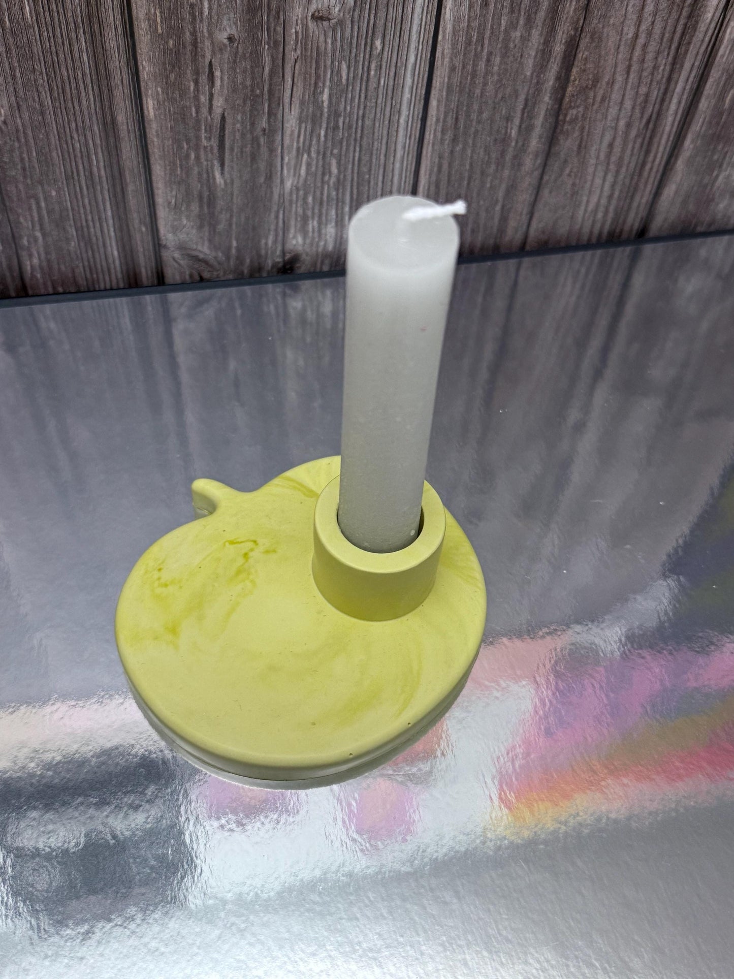 Apfel Kerzenhalter | handgemacht | Kerzenhalter | apfelform