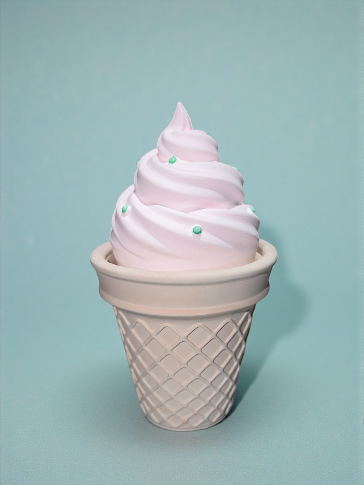 Eis Deko Schale | Kerze |