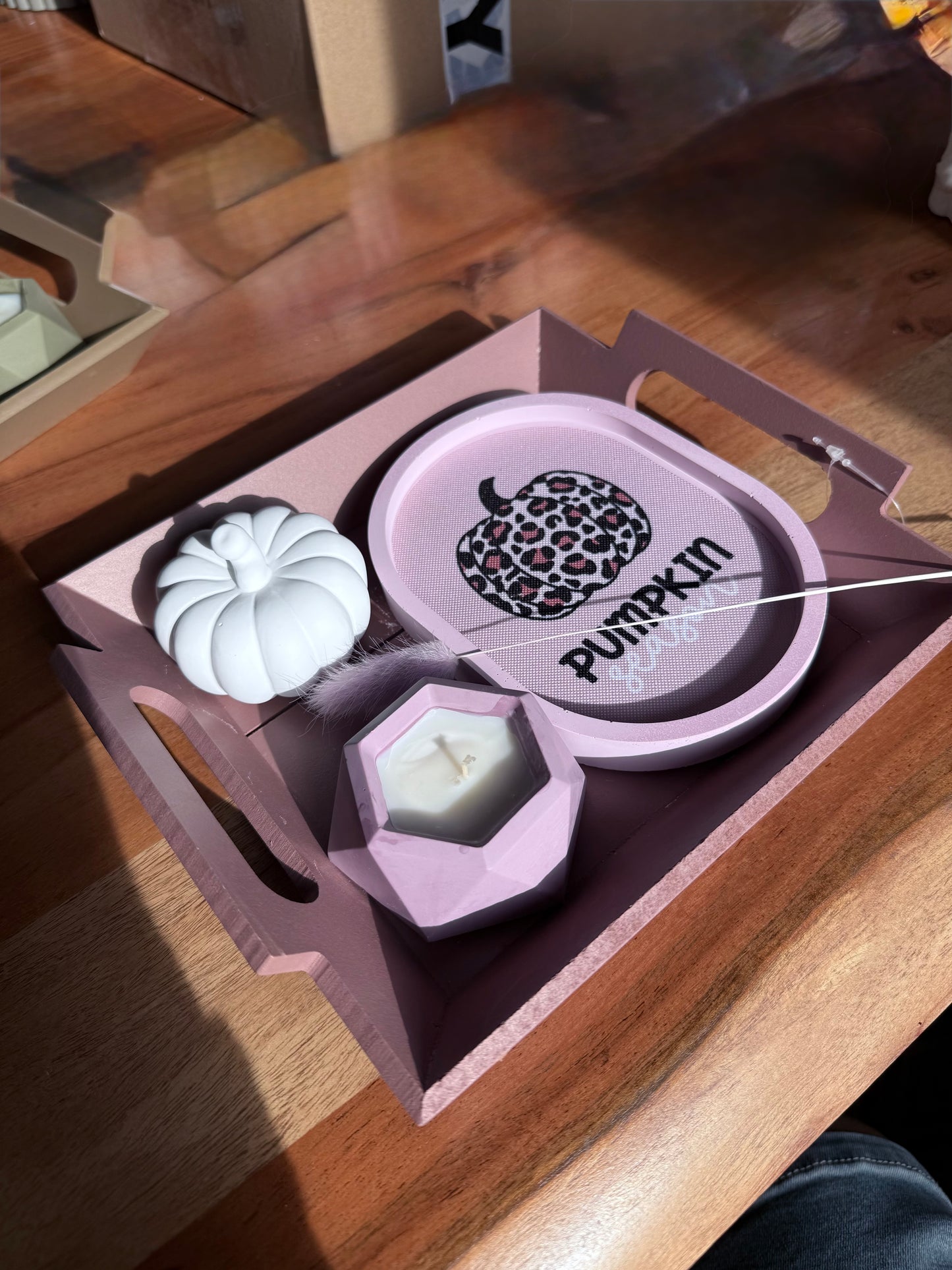 Herbst Geschenksets - handgemacht - Herbst - Kürbis