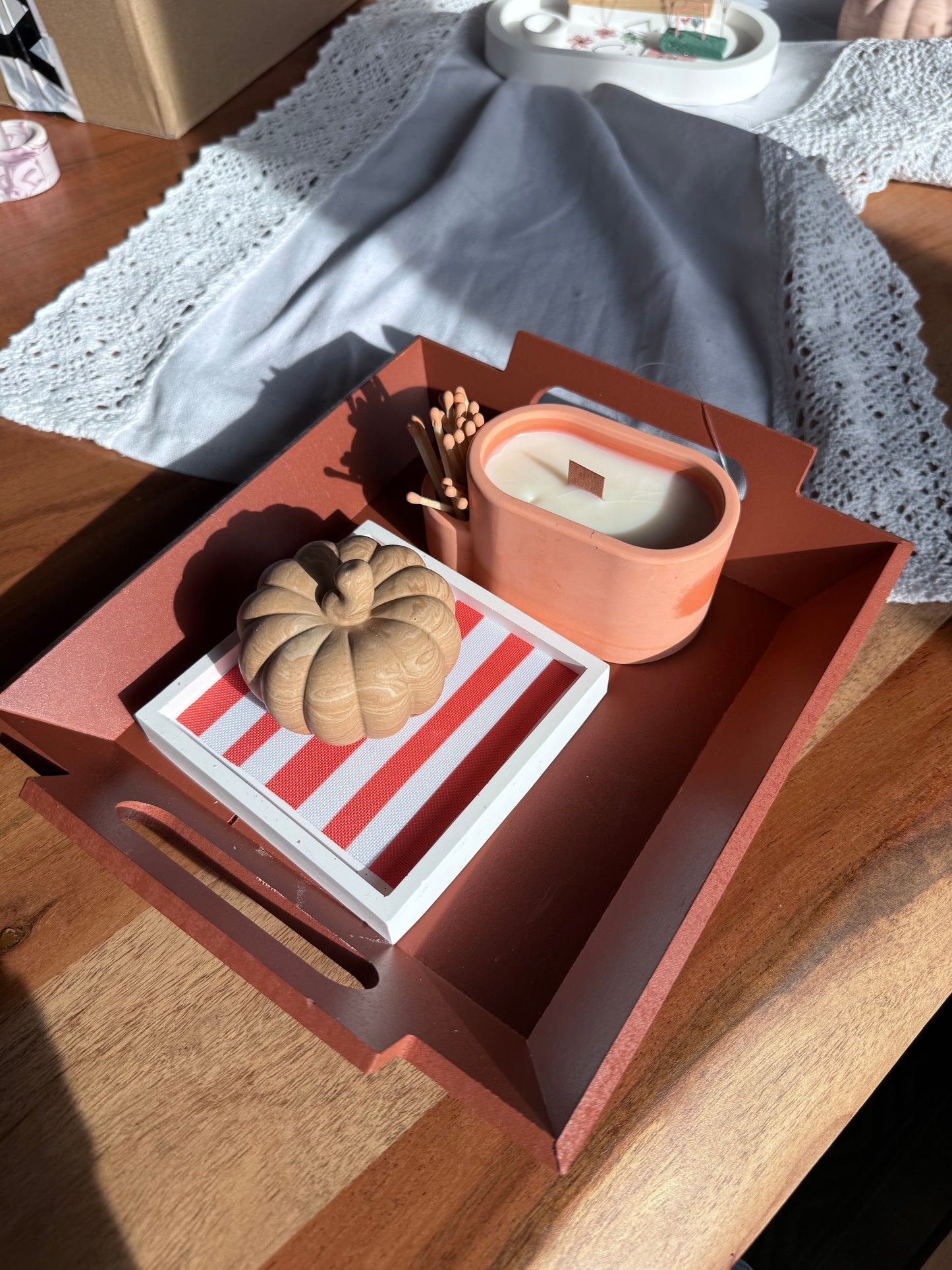 Herbst Geschenksets - handgemacht - Herbst - Kürbis