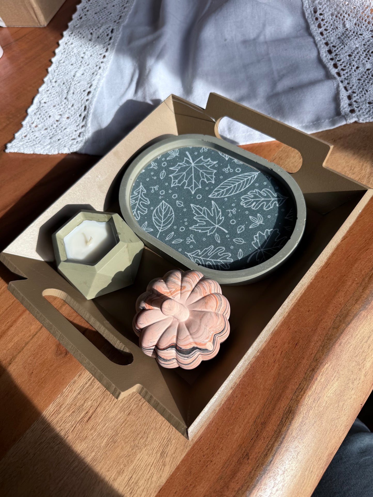 Herbst Geschenksets - handgemacht - Herbst - Kürbis