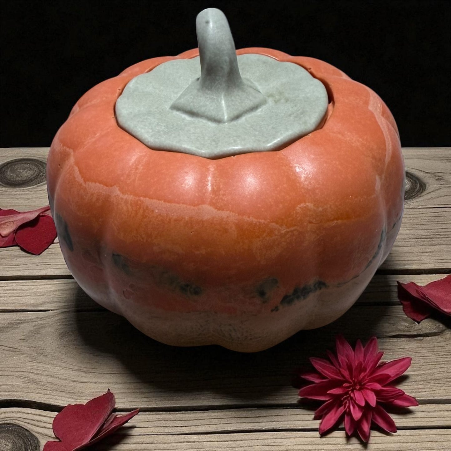 Kürbis Kerzenhalter, Pumpkin, Kürbis Deko, Kürbisse