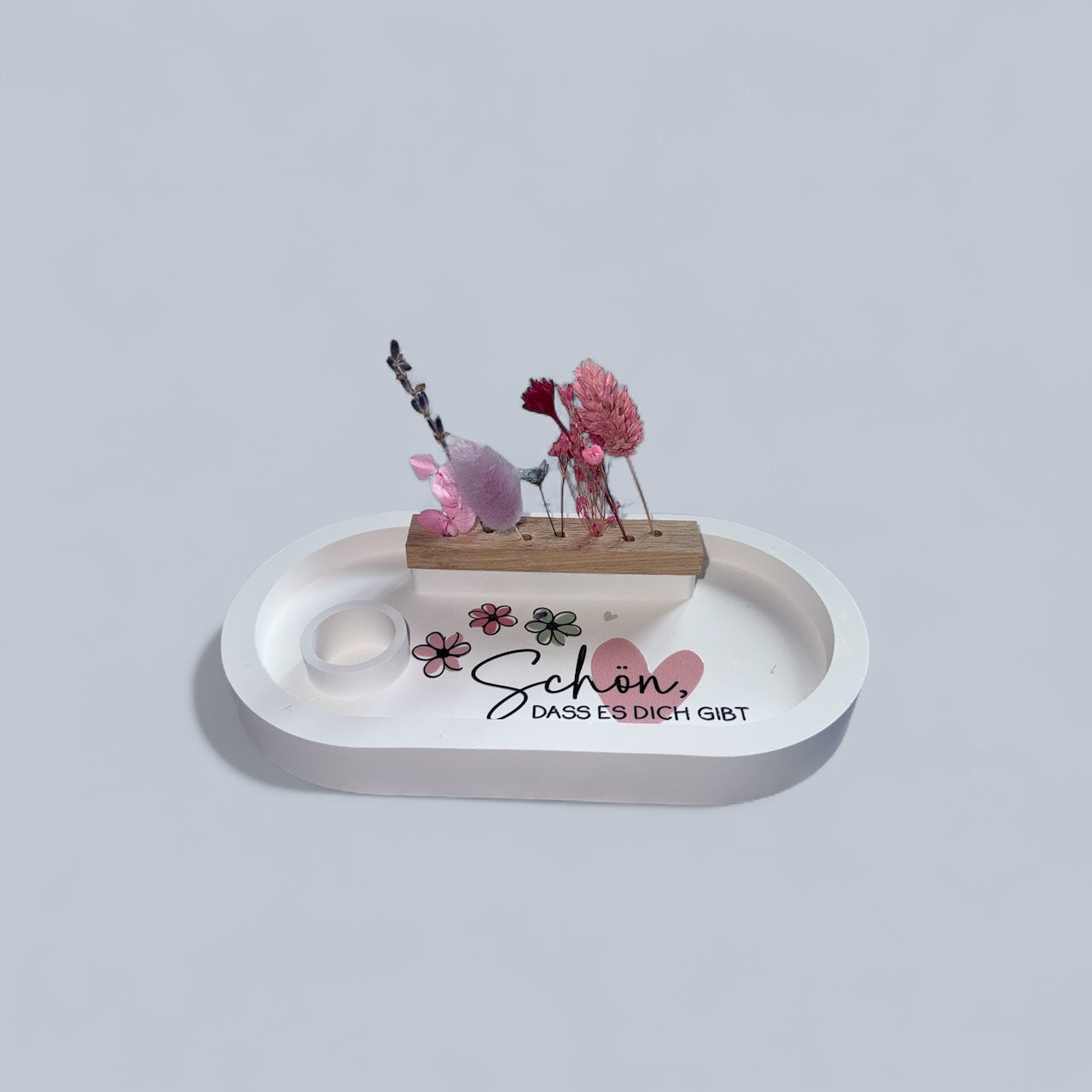 Geschenkset | du bist wundervoll | Geschenkset für Freunde | Frauengeschenk | Kerzenhalter