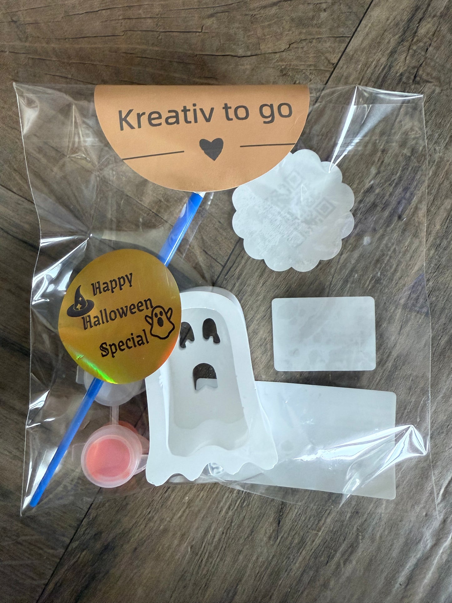 Kreativ to Go - Halloween Special - Gips zum bemalen - Mitbringsel