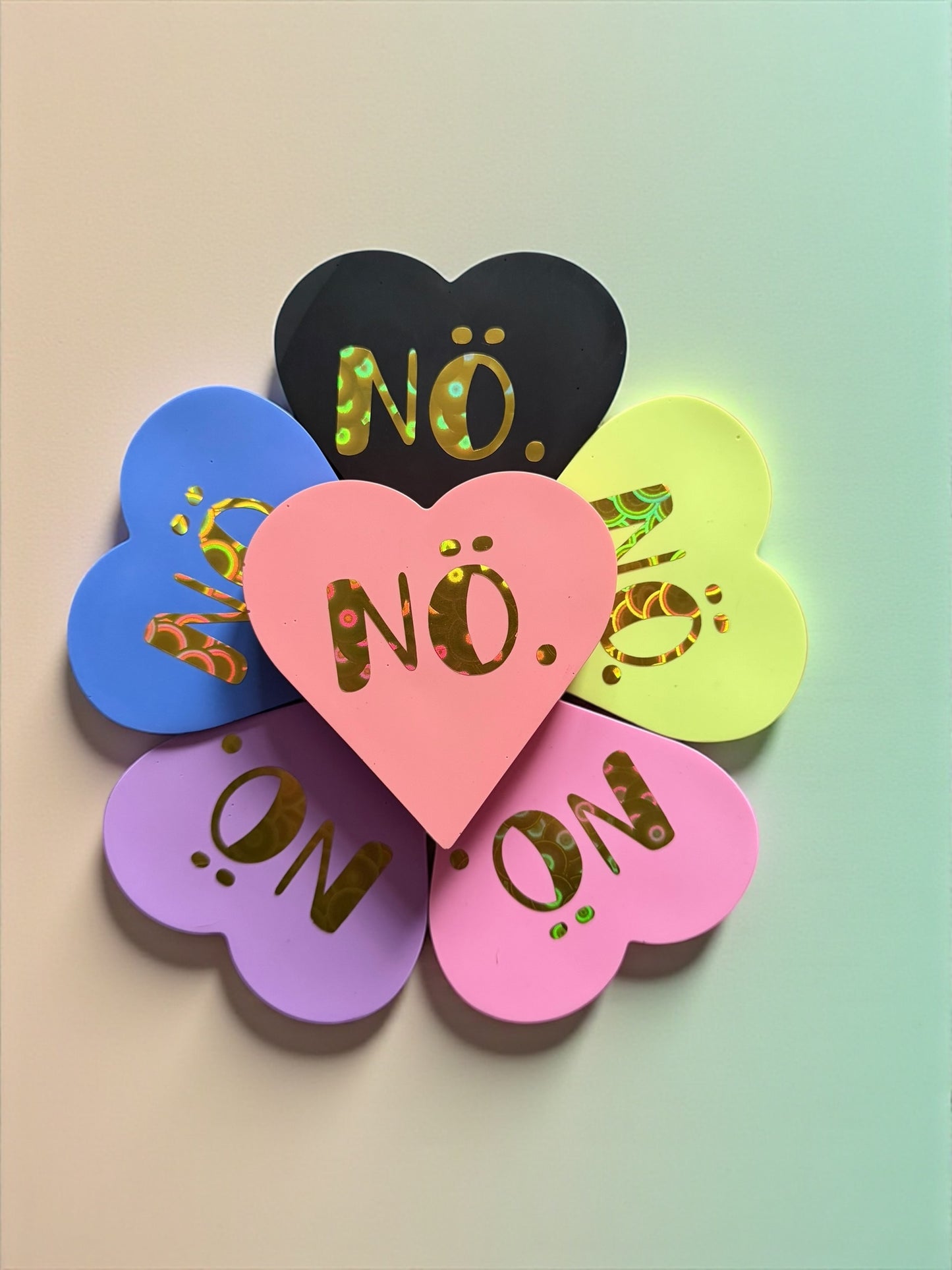 Handgegossene-Magnete – 9–10 cm – sarkastisch, ehrlich & absolut dekorativ Statement Magnete / Kühlschrank Magnete