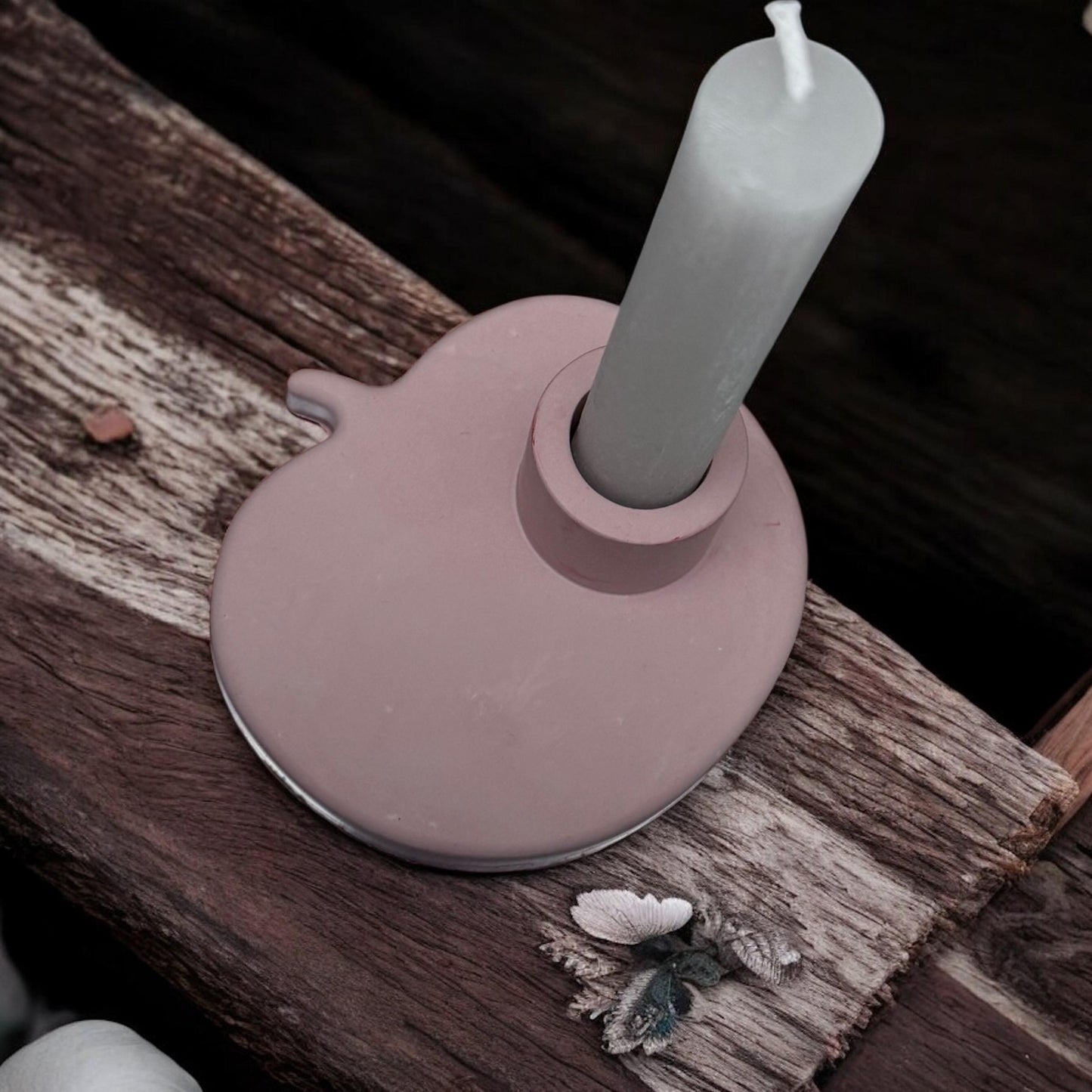 Apfel Kerzenhalter | handgemacht | Kerzenhalter | apfelform