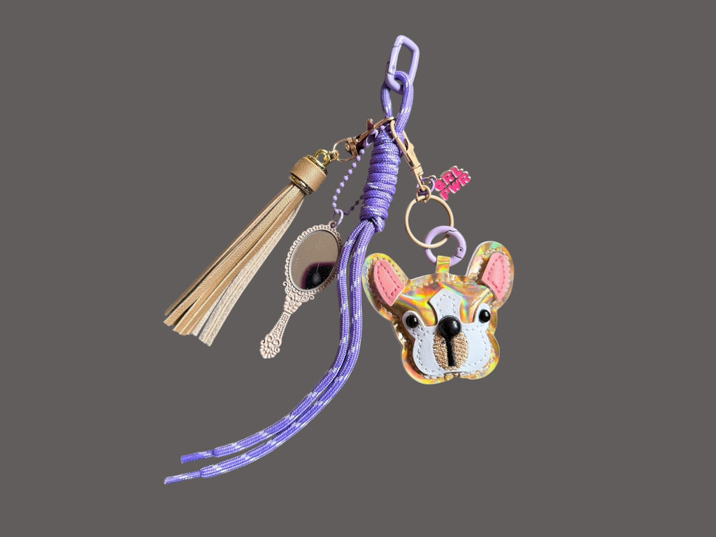 Statement Keychain / Bag Charm - Handmade
