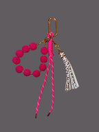 Statement Keychain / Bag Charm - Handmade