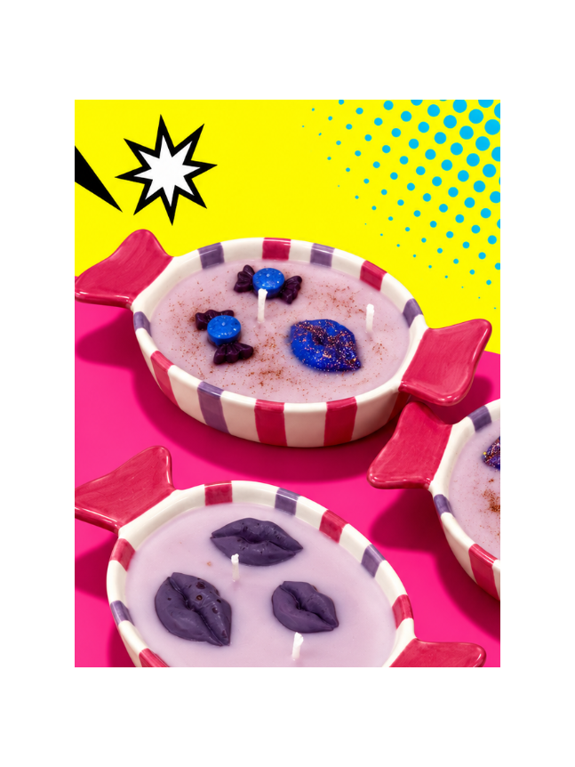 Watermelon Gum – Bonbon-Duftkerze | 200 g Sojawachs 🍉💋