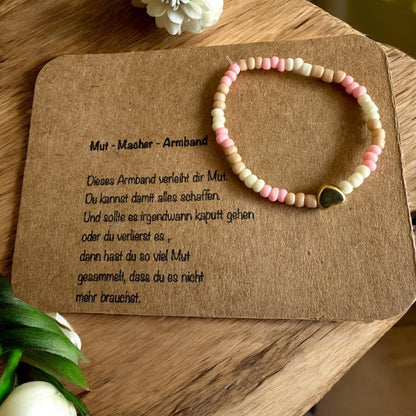 Mut - Macher - Armband | Armband | Mutmachen - Geschenk zur Einschulung