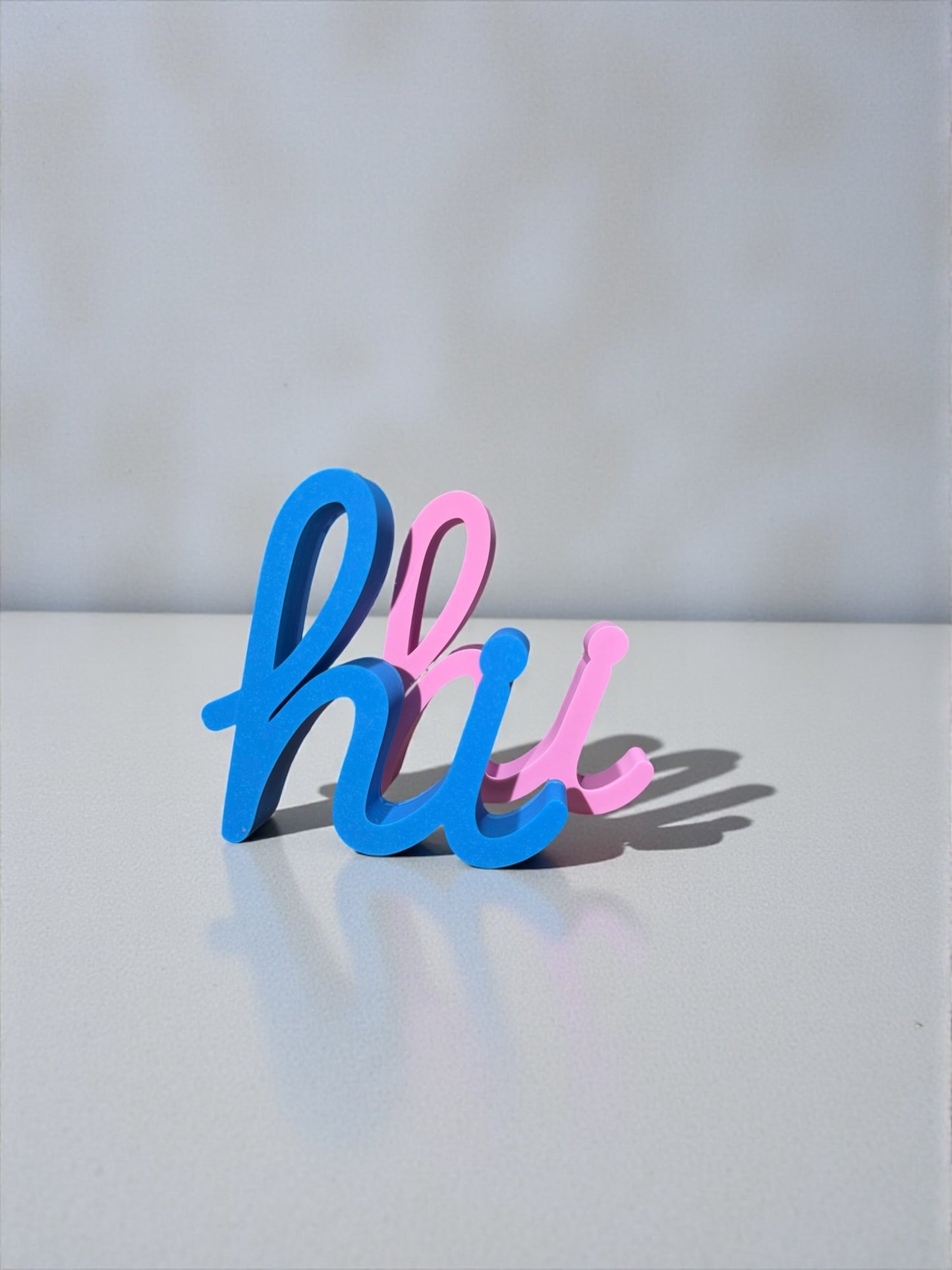 Hi & Hello Deko Schriftzug | smarte Deko | handgemacht | modern