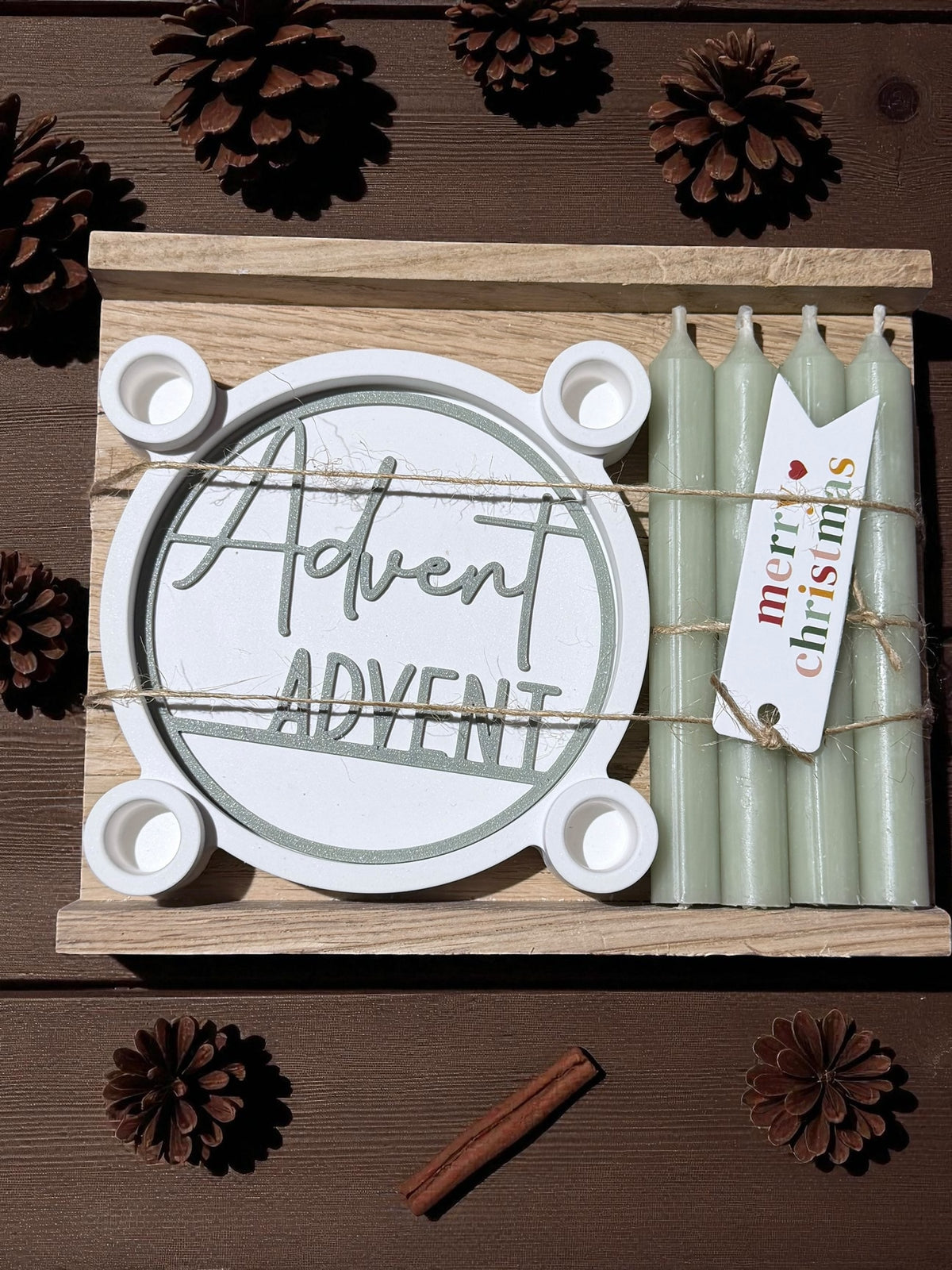Mini Adventskranz | Handmade | Adventsdeko