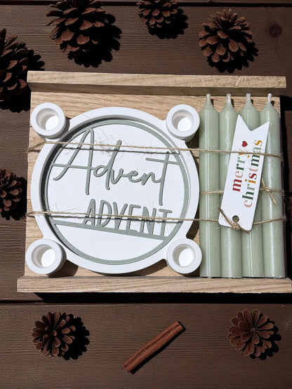 Mini Adventskranz | Handmade | Adventsdeko