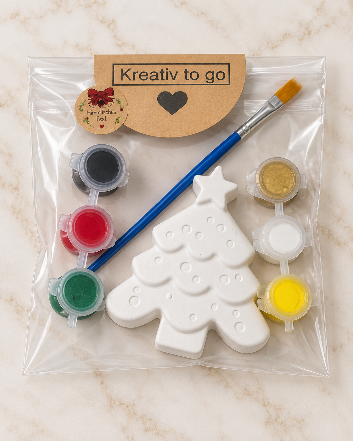 Kreativ to Go - weihnachts Edition - kreativ Set