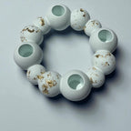 Chandelier Boules - Chandelier de l'Avent - Fait main