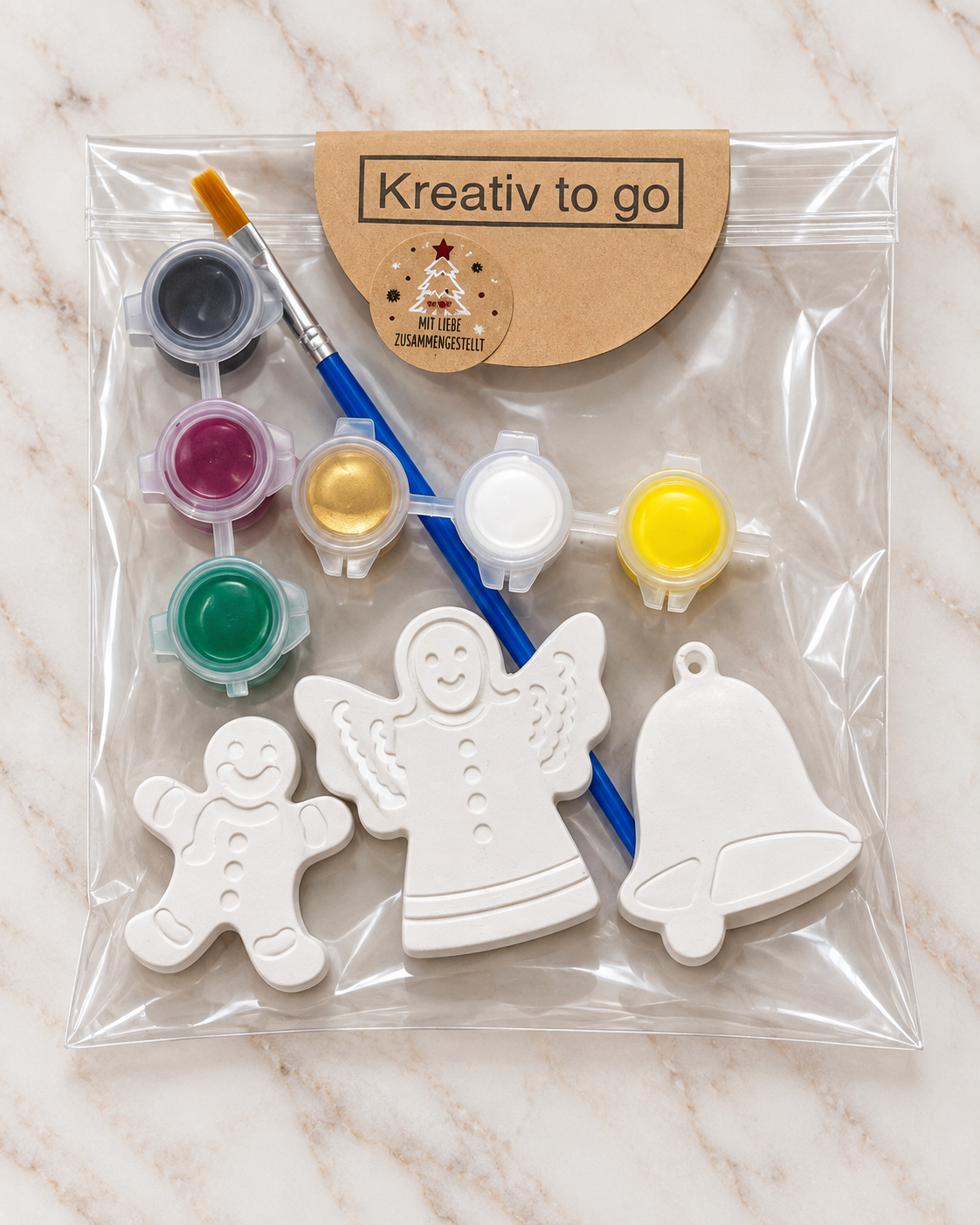 Kreativ to Go - weihnachts Edition - kreativ Set