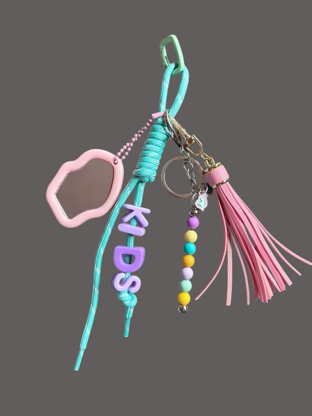 Statement Keychain / Bag Charm - Handmade