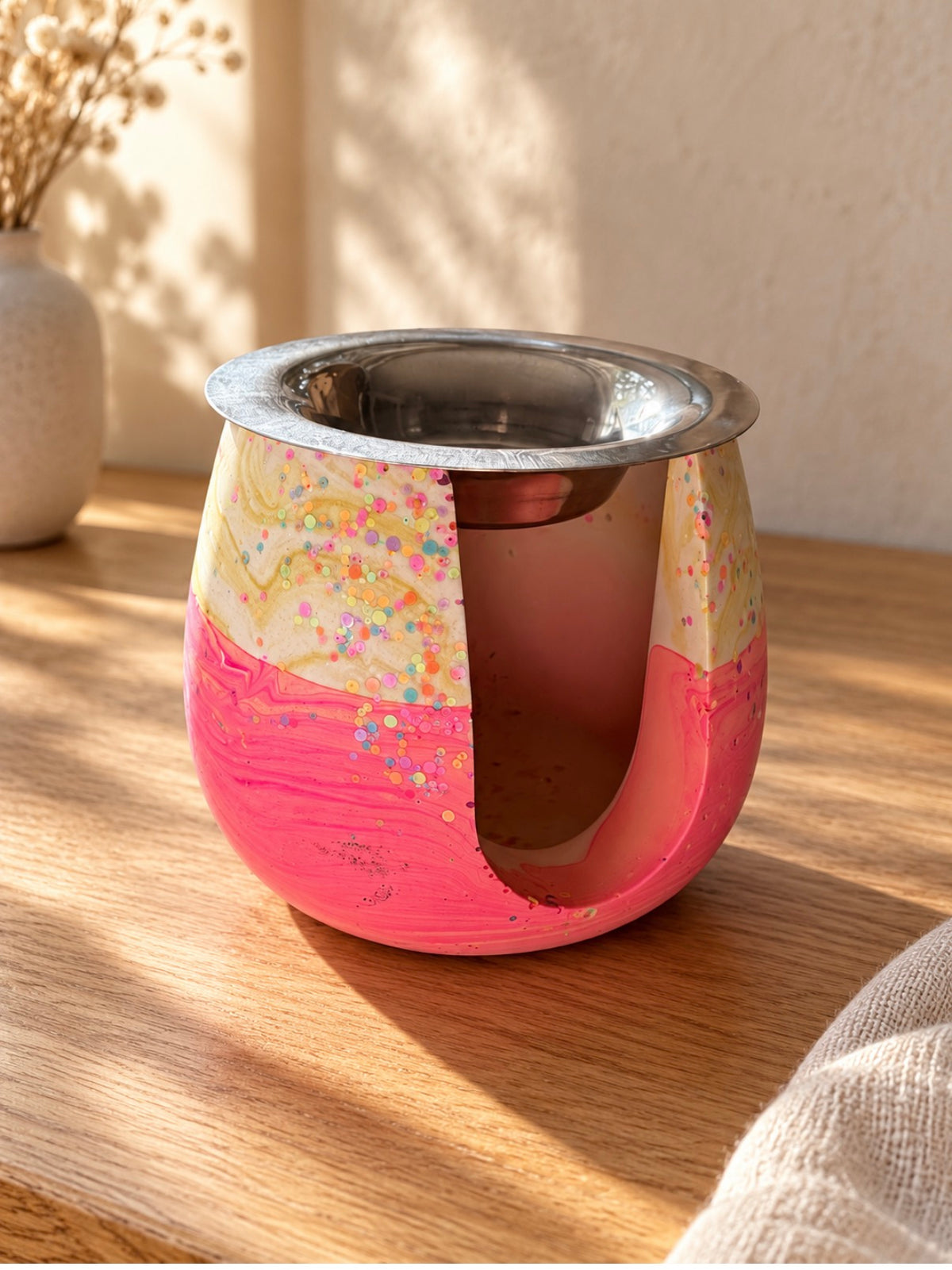 Handgegossene Duftlampe für Duftschmelzies
