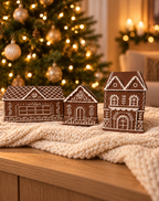 Lebkuchenhaus - Gingerbreadhouse - Kerzenschatulle - Plätzchendose