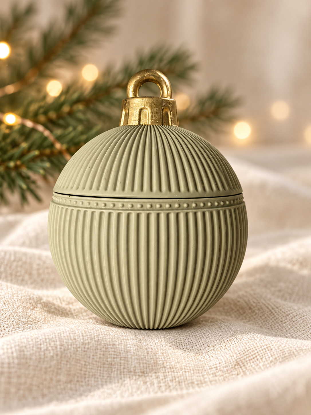 Weihnachtskugel |handgegossen