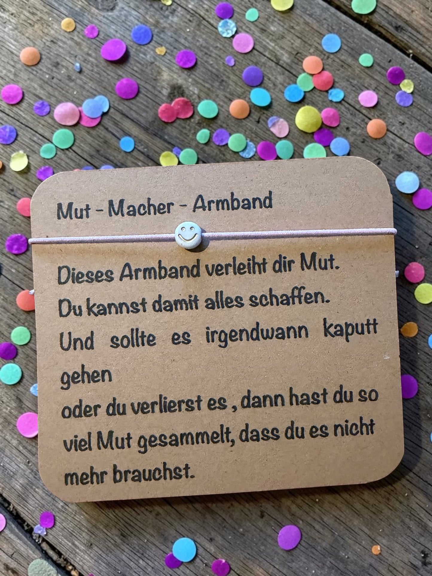 Mut Mach Armband