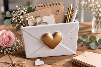 LOVE LETTERS – Briefumschlag mit Herz | Geschenk & Erinnerungsstück