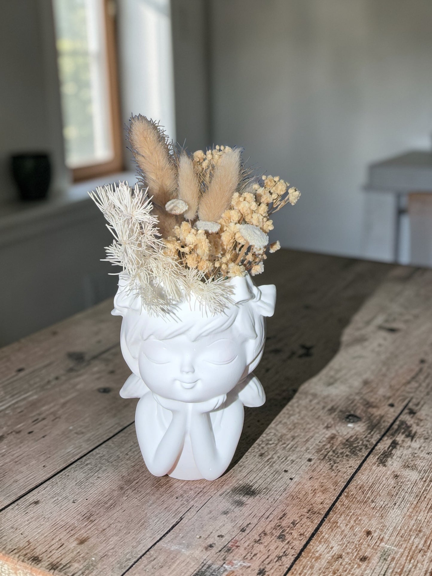 Trockenblumen Arrangements Blumenmädchen & co handgegossen