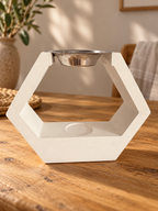 Handgegossene Duftlampe für Duftschmelzies | Schmelzschale