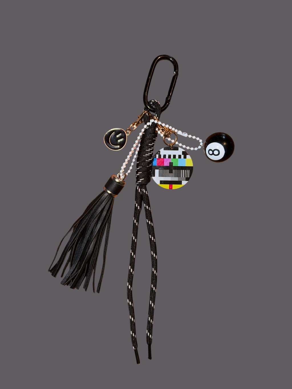 Statement Keychain / Bag Charm - Handmade