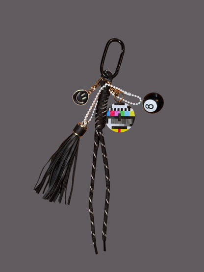 Statement Schlüsselanhänger / Taschenamhänger - Handmade