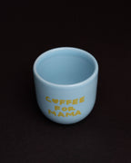Sisi-Tasse, Kaffee für Mama, blau
