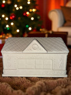 Lebkuchenhaus - Gingerbreadhouse - Kerzenschatulle - Plätzchendose