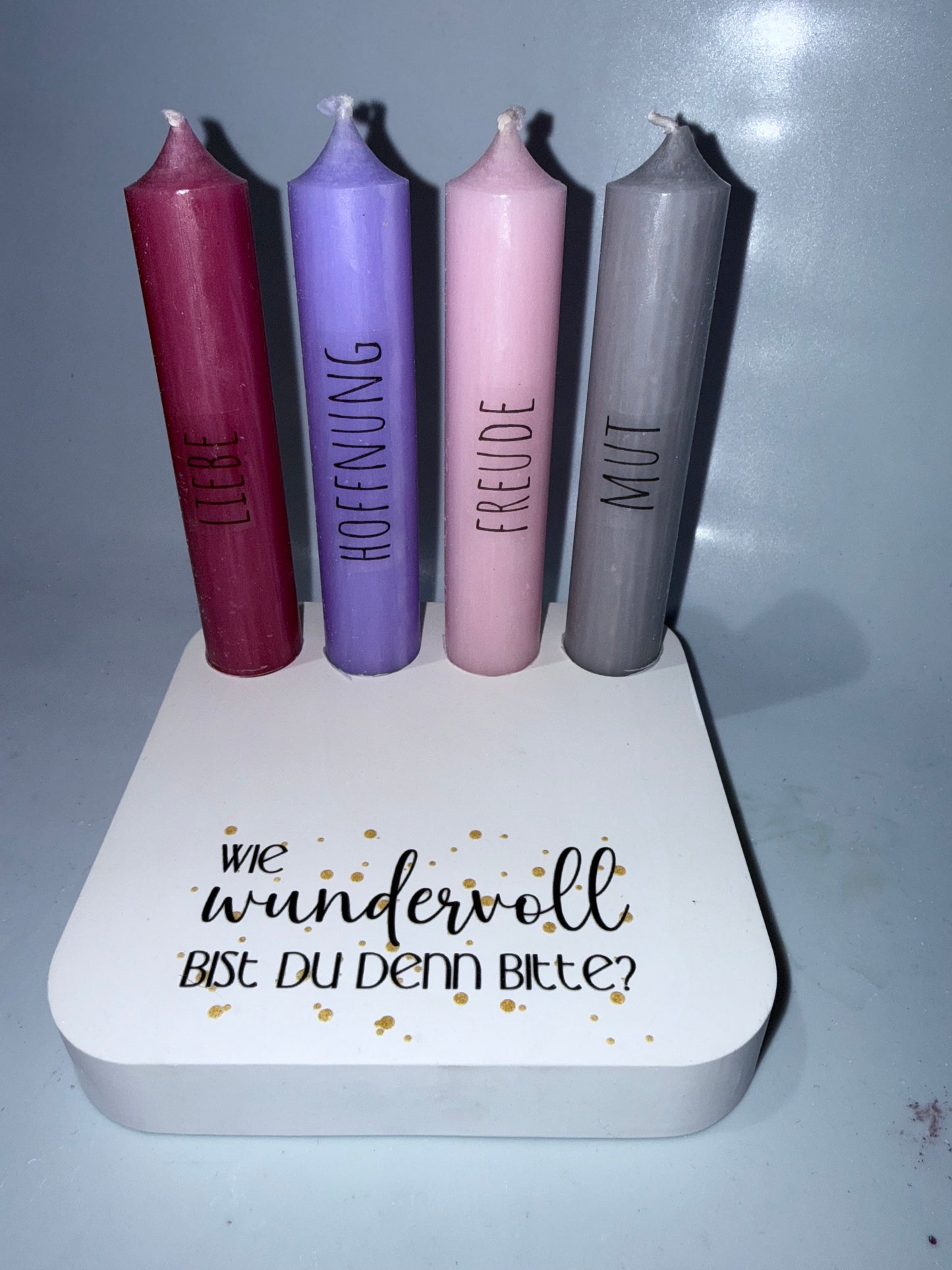 Geschenkset - Mitbringsel - Kerzenhalter