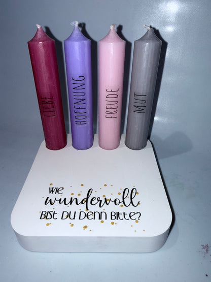 Geschenkset - Mitbringsel - Kerzenhalter