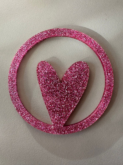 Handgefertigtes Kerzenhalter-Set mit Kerzen & austauschbarem Inlay