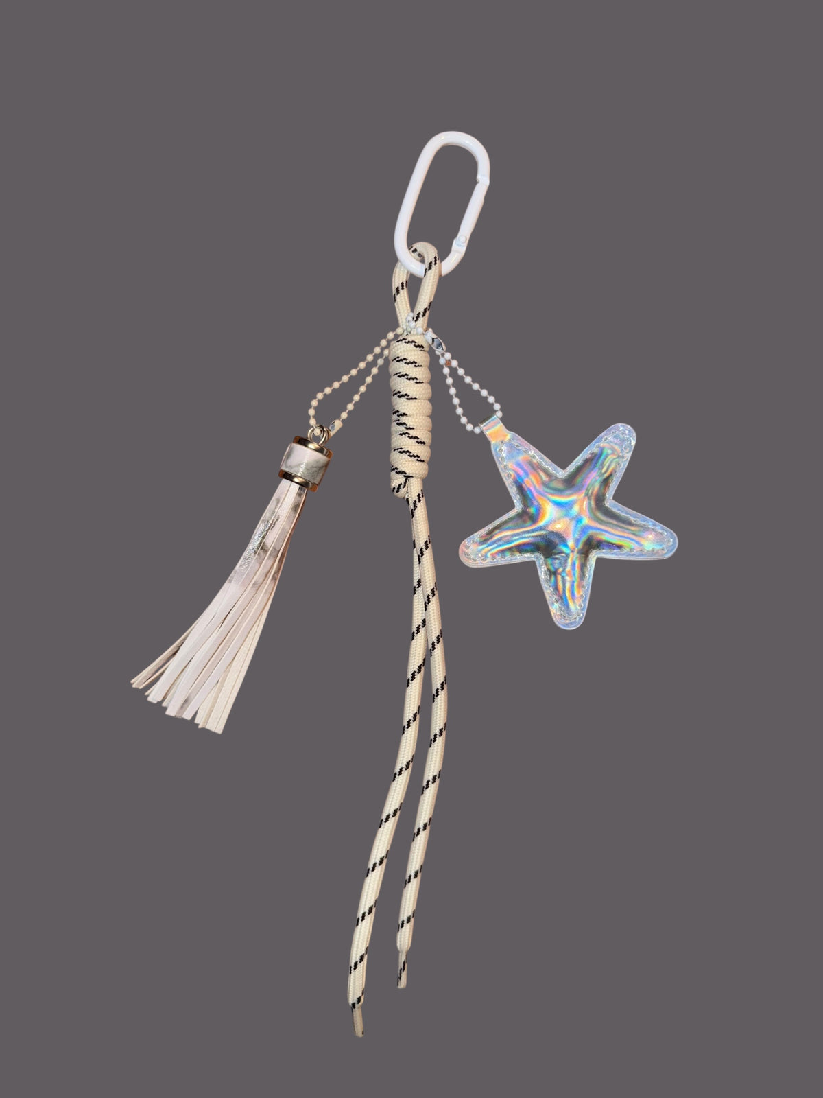 Statement Keychain / Bag Charm - Handmade