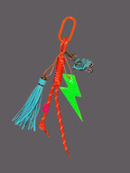 Statement Keychain / Bag Charm - Handmade
