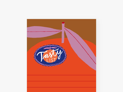 Notizblock "schmal" / Tasty List