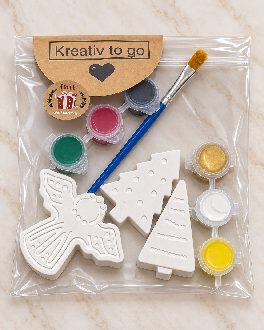 Kreativ to Go - weihnachts Edition - kreativ Set