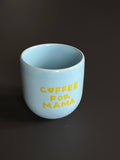 Sisi-Tasse, Kaffee für Mama, blau