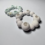 Chandelier Boules - Chandelier de l'Avent - Fait main