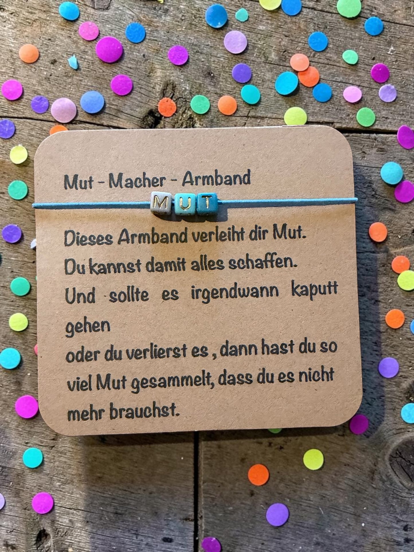 Mut Mach Armband