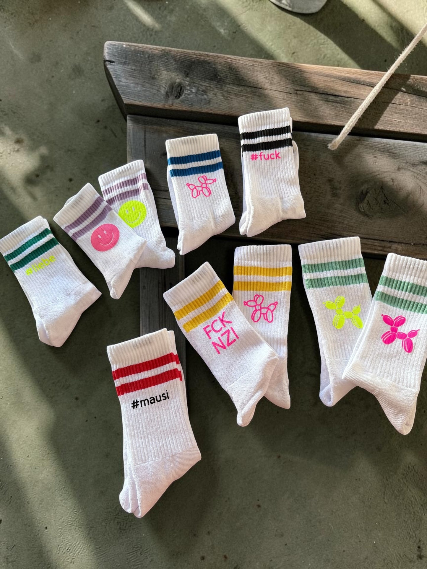 Personalisierte Tennissocken