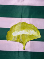 Ginkgo Blatt Schale aus Gießmasse – Handgemachte Schmuckschale – Natur Deko, Räucherschale, spirituelles Geschenk