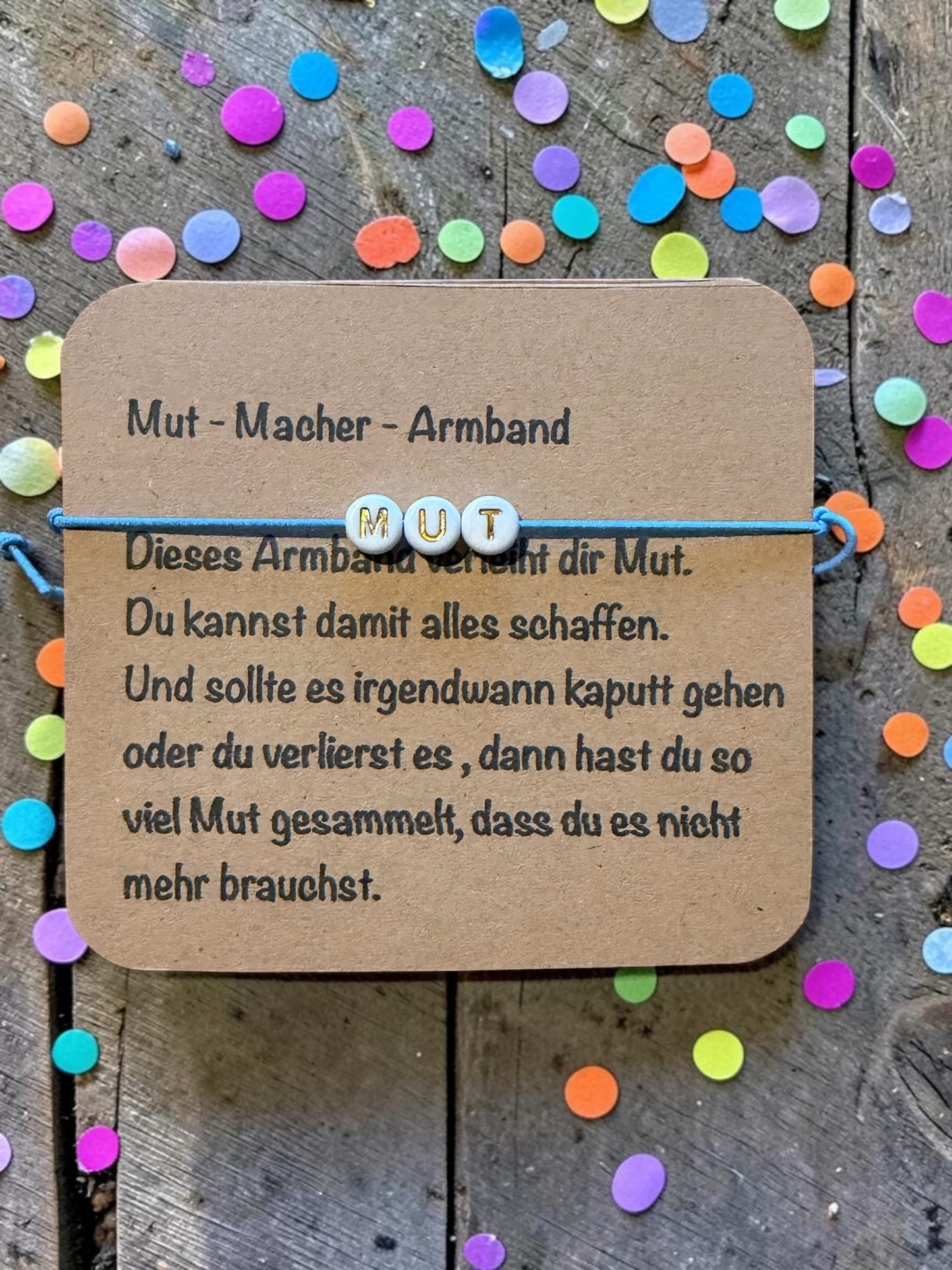 Mut Mach Armband